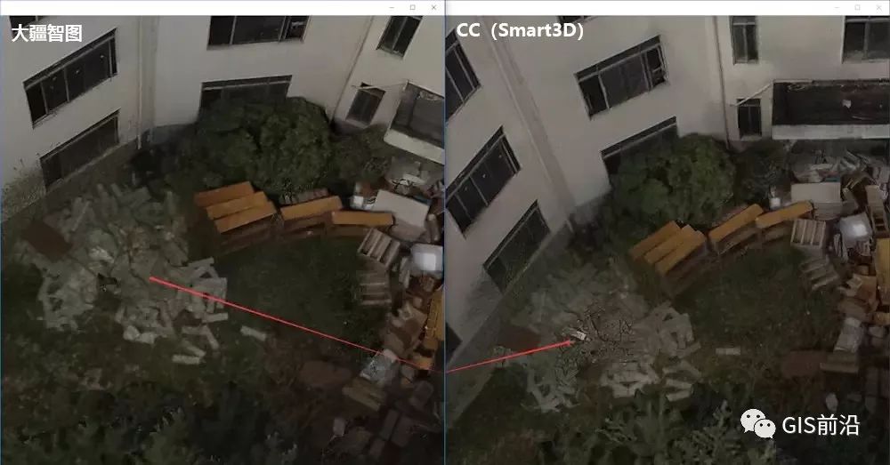 实测大疆智图与CC(Smart3D)三维建模、正射拼图对比的图18